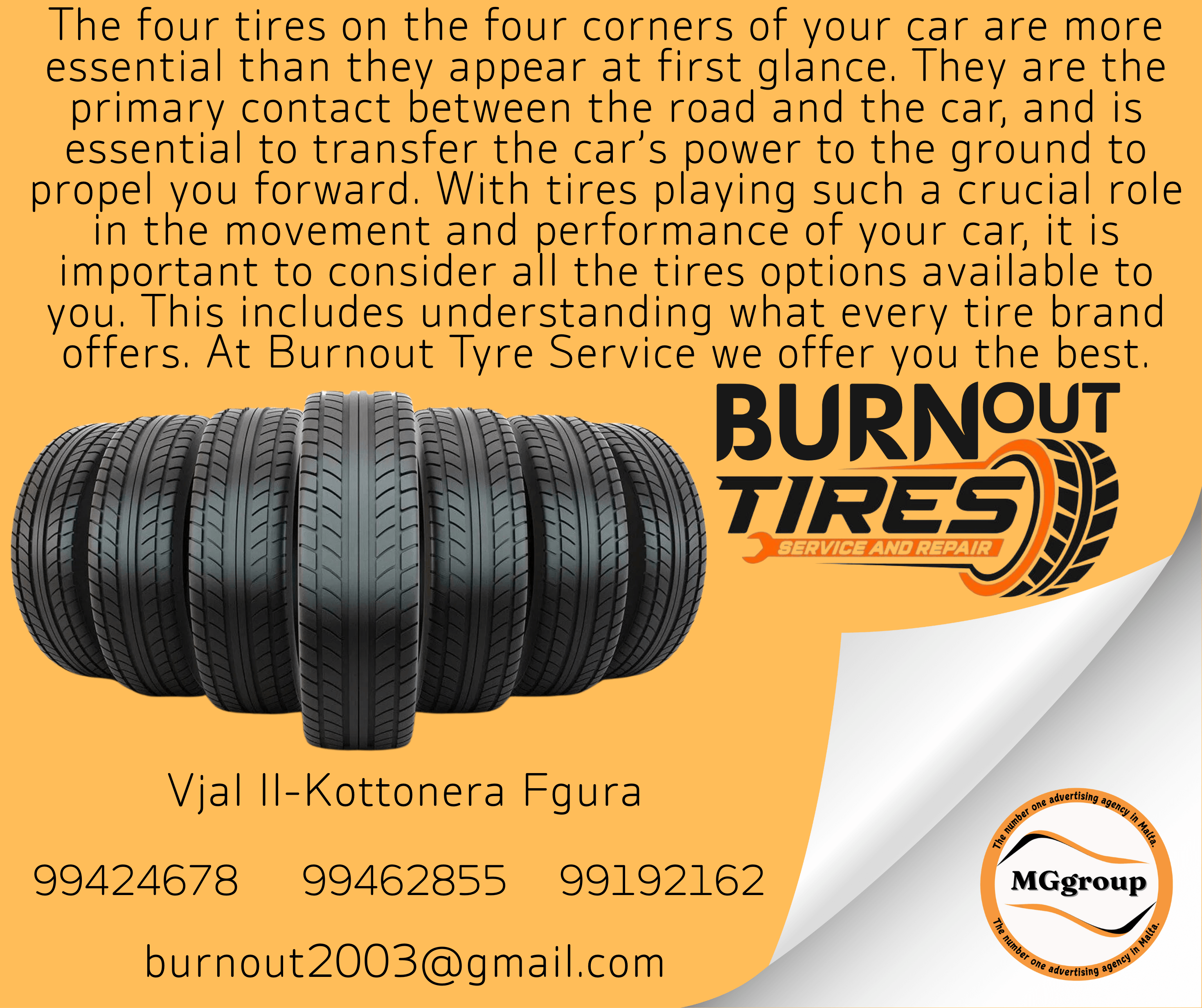 Burnout Tyre Service