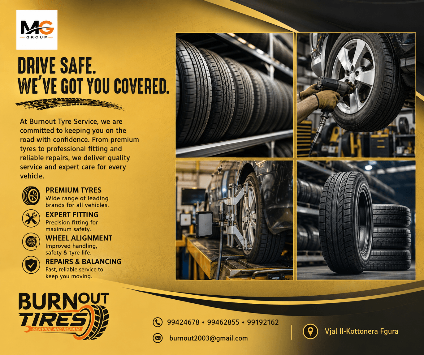 Burnout Tyre Service
