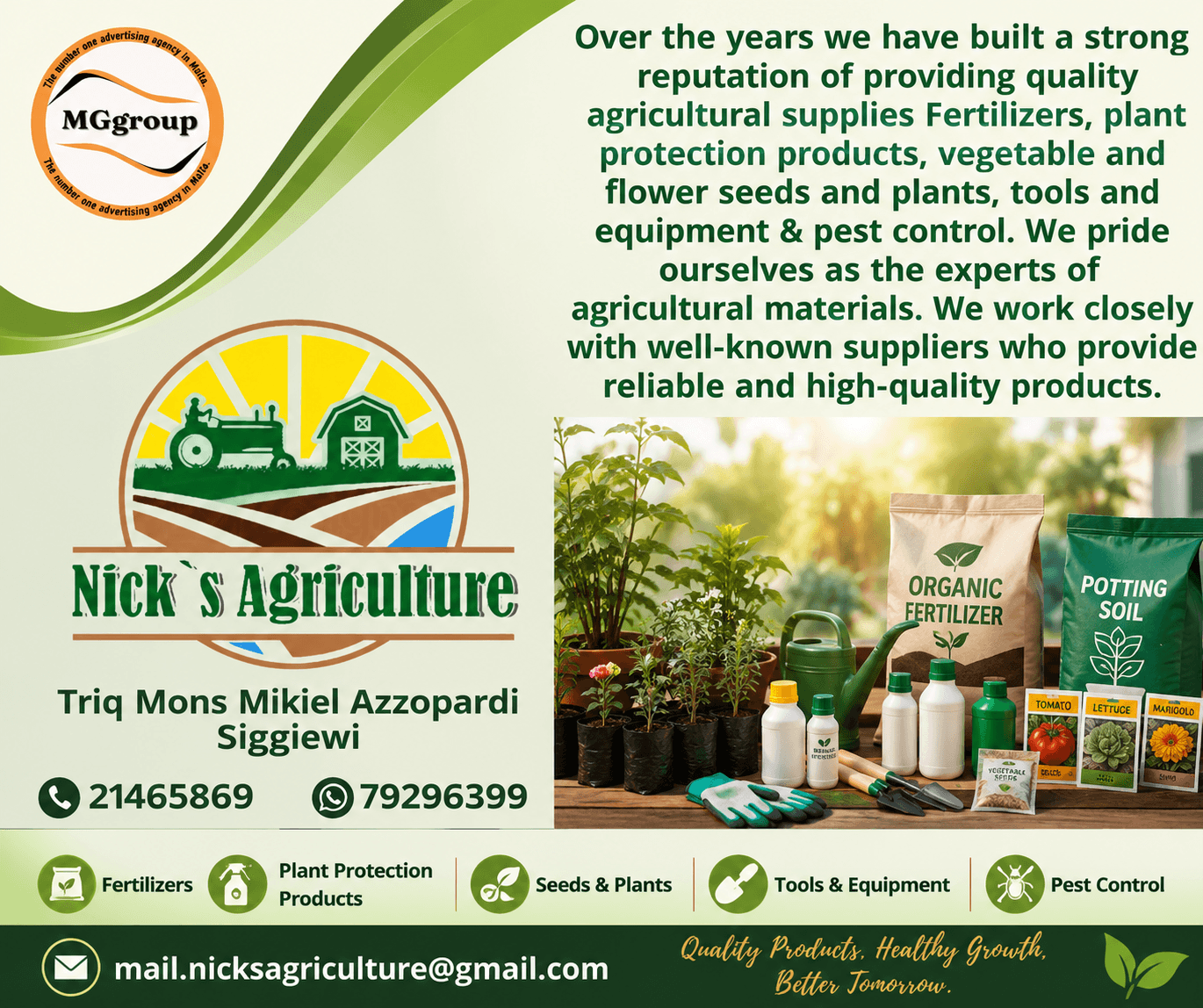 Nick`s Agriculture