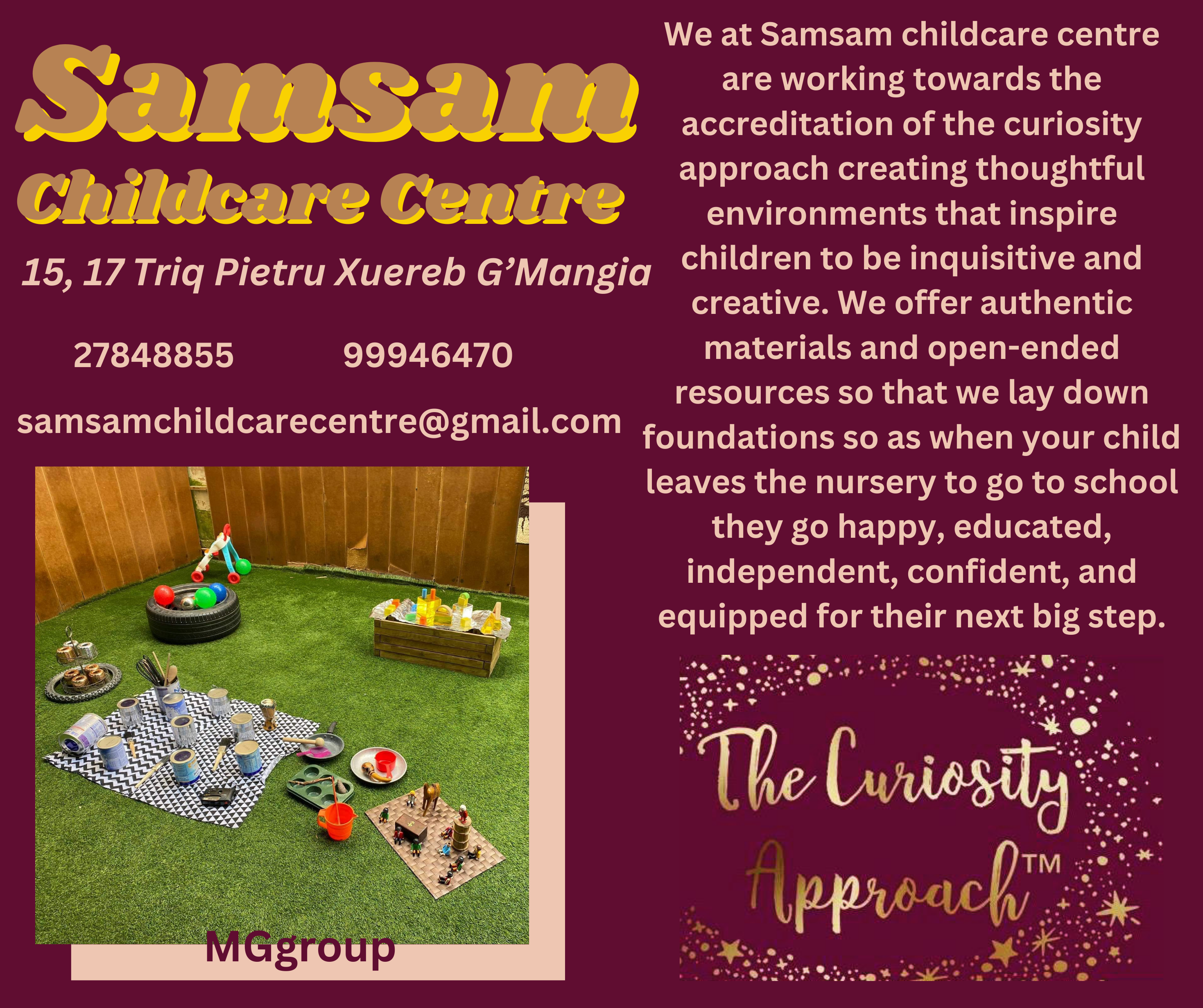 Samsam Childcare Centre G`Mangia