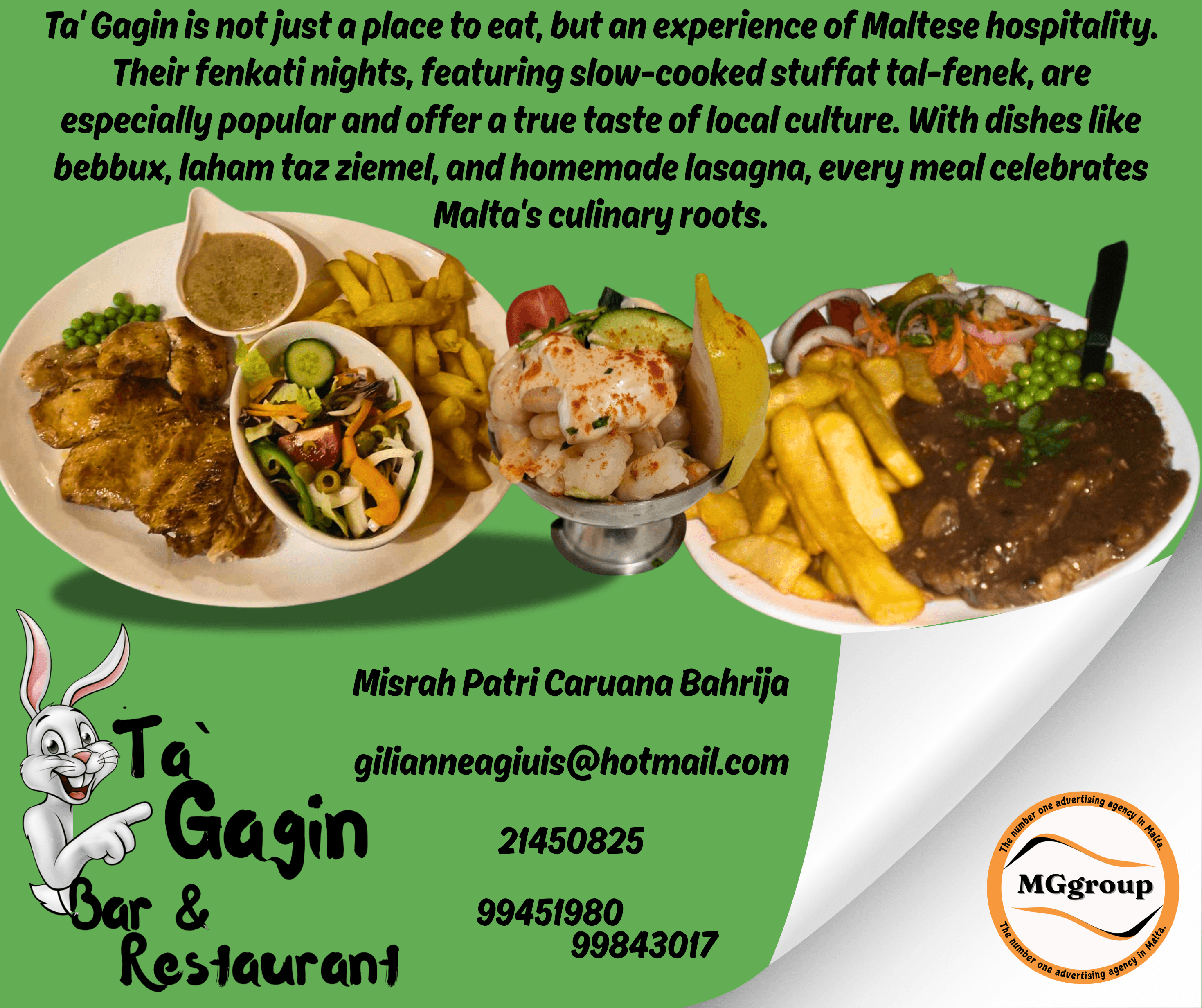 Ta` Gagin Bar & Restaurant