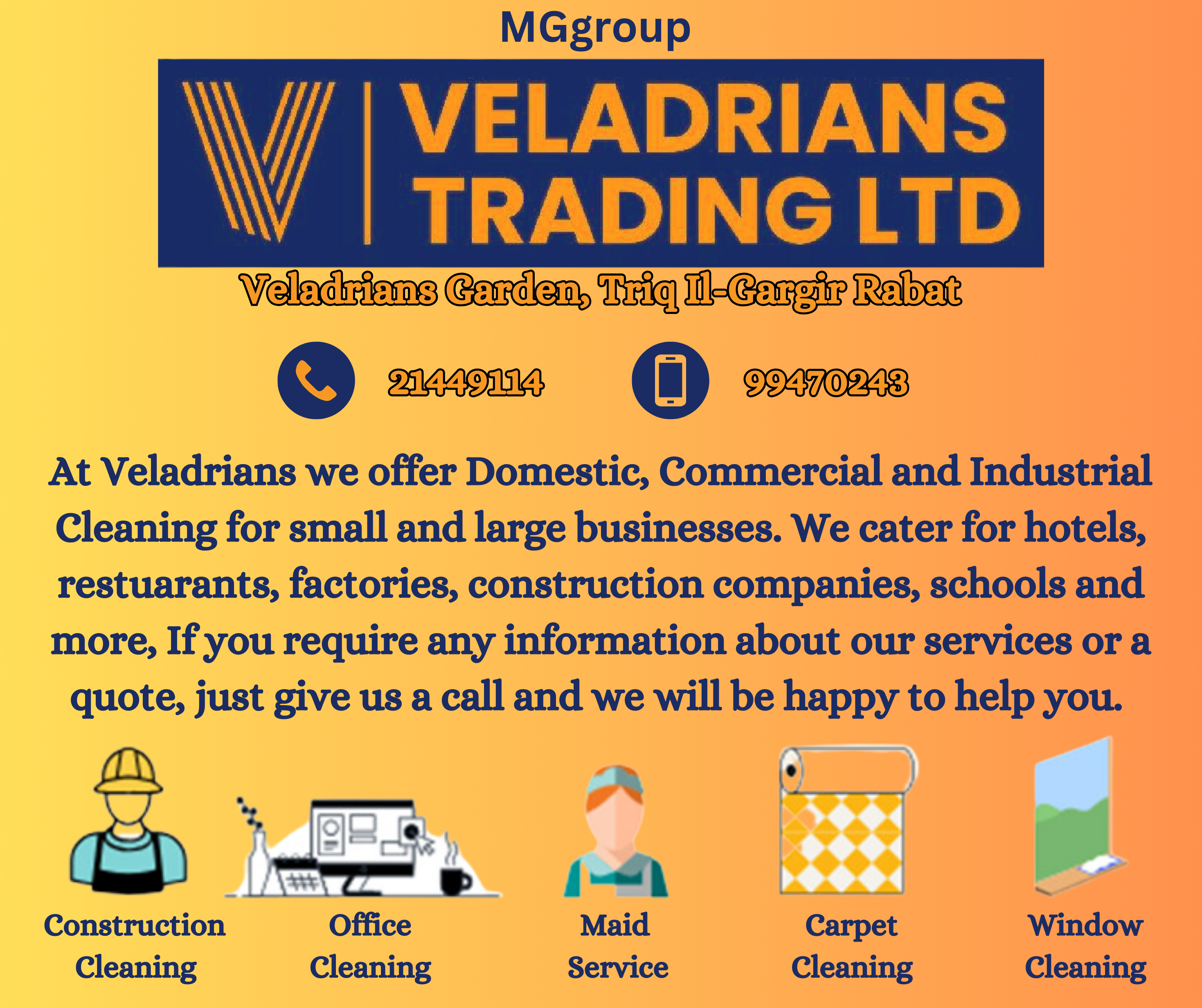 Veladrians Cleaning Service